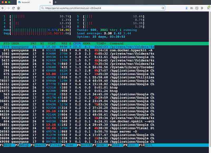 IoT device resource and performance remote monitoring